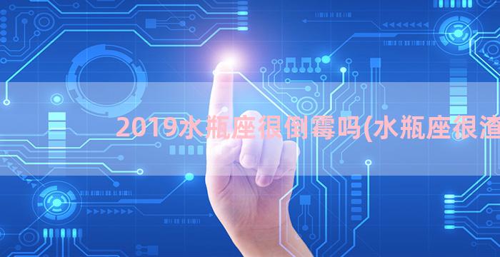 2019水瓶座很倒霉吗(水瓶座很渣)